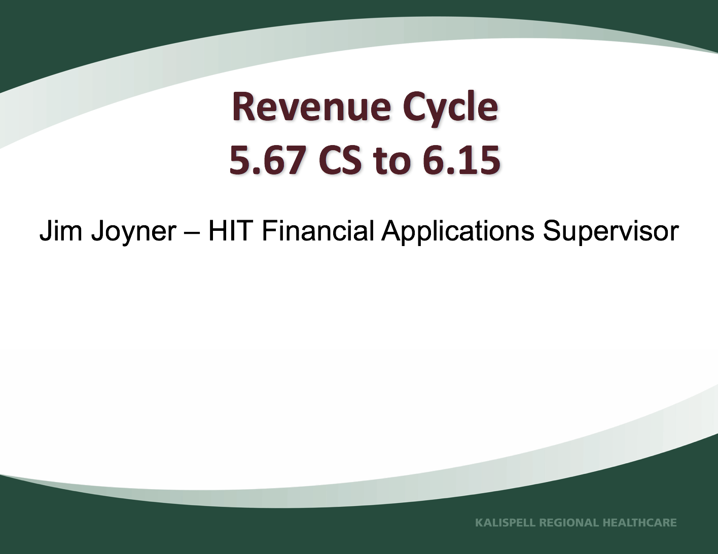 revenue Cycle